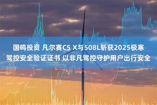 国鸣投资 凡尔赛C5 X与508L斩获2025极寒驾控安全验证证书 以非凡驾控守护用户出行安全